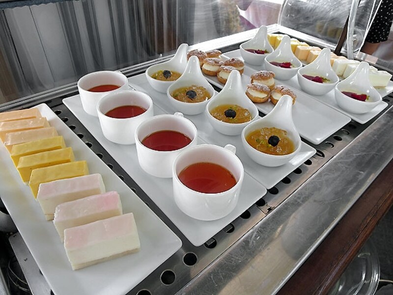 ソラシオ汐留 ブッフェ台