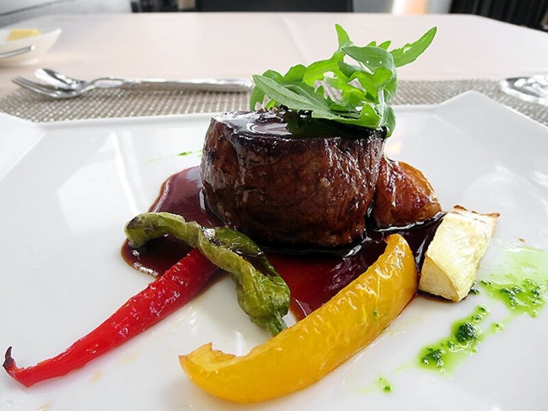 ソラシオ汐留 牛フィレ肉のステーキ