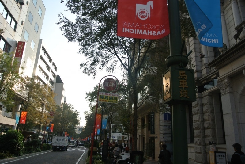 馬車道の街並み