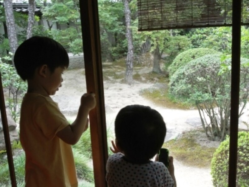 建築はもちろん、中庭も長い時間を感じる、素晴らしい場所でした