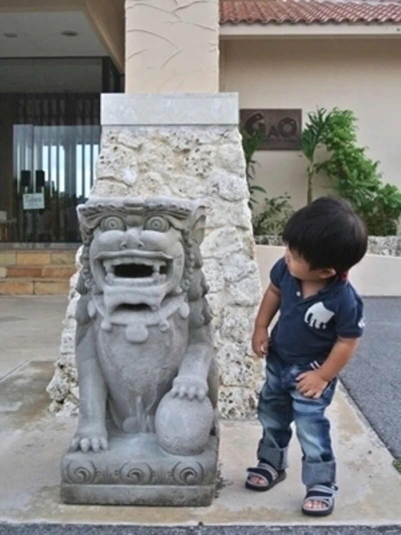 はじめてのシーサー