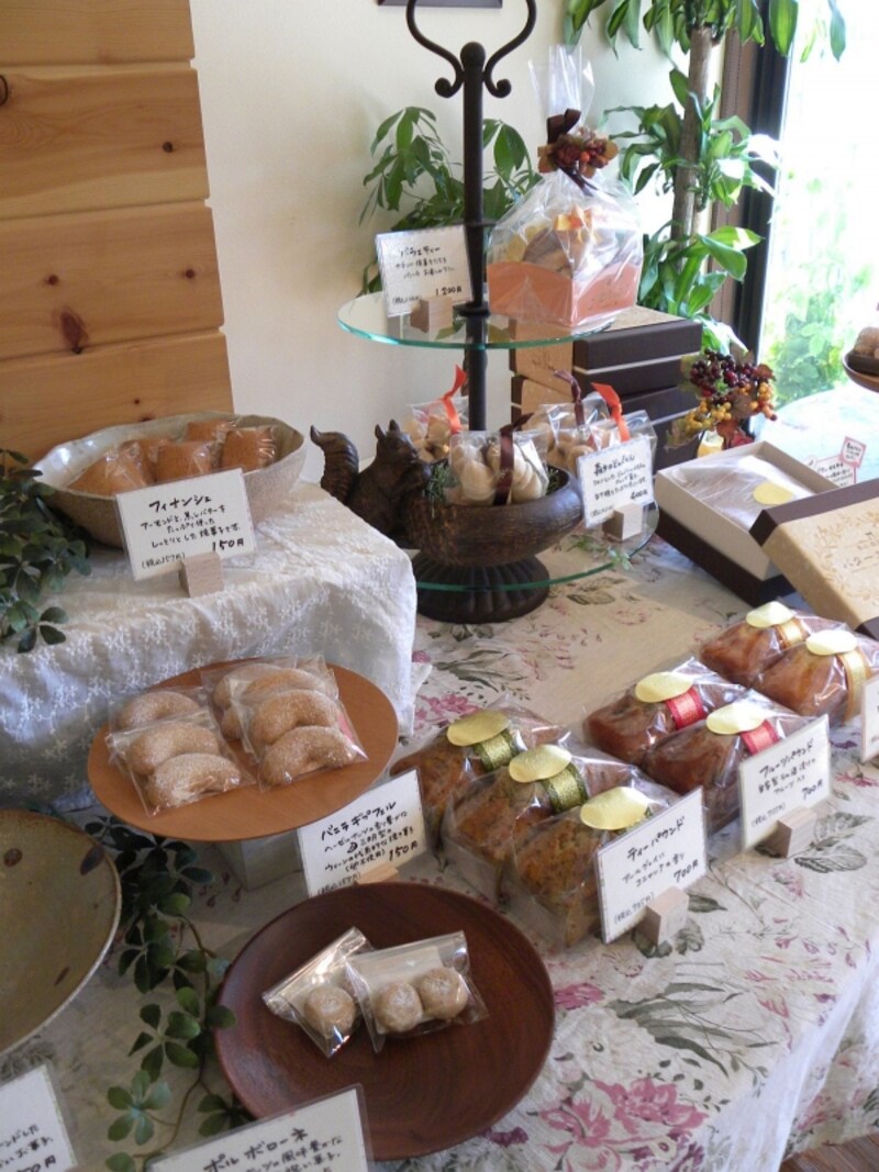 「フリューリング」の焼き菓子は全てエージレス不使用