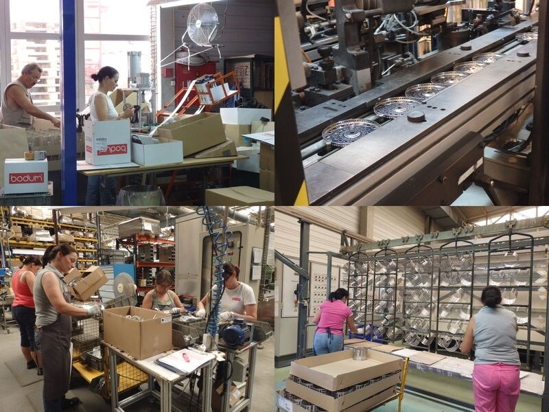 手際良く進んでいく作業工程は圧巻