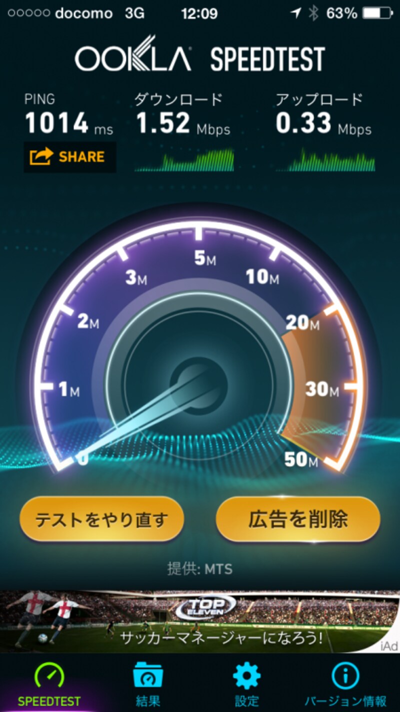 通信している例