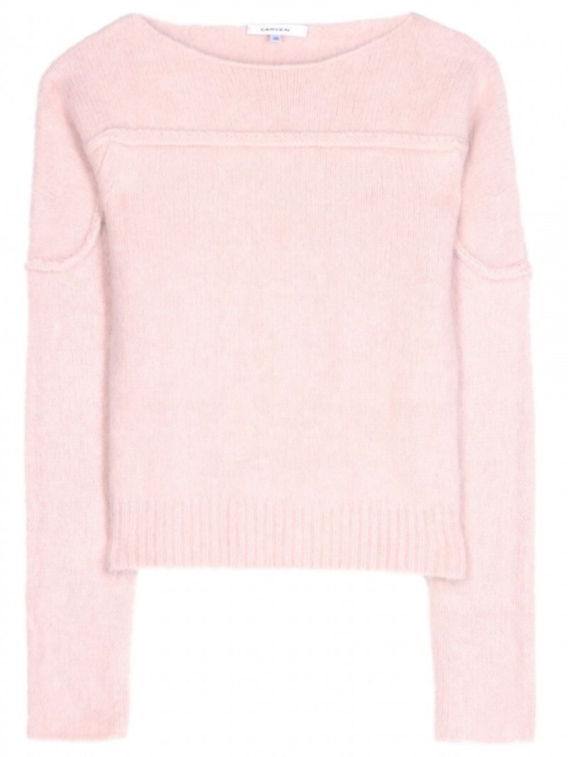 CARVEN／ANGORA-BLEND SWEATER