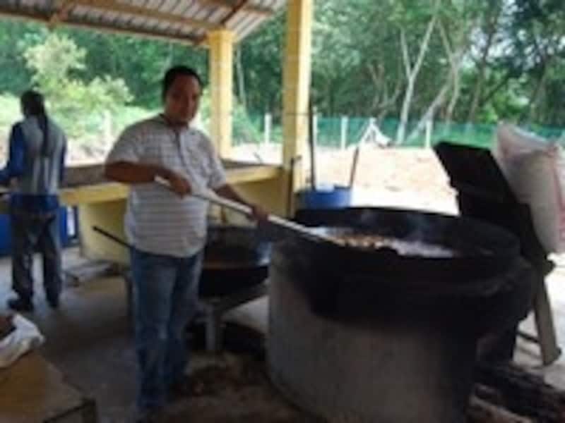 グラ・マラッカの製造過程