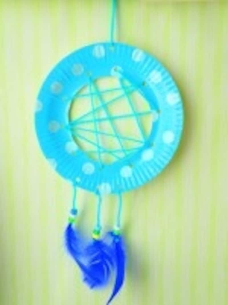 紙皿ドリームキャッチャー