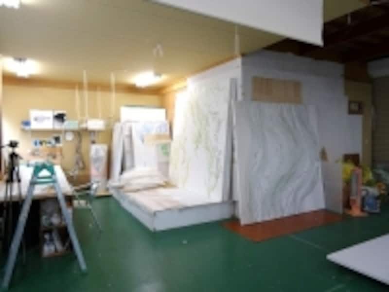 川北ゆうさんのアトリエ