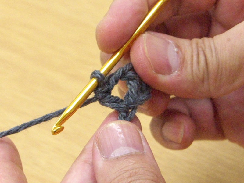 繰り返し編んでいく
