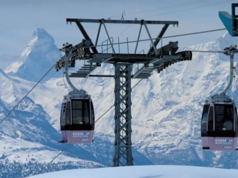 リーダーアルプからのゴンドラ