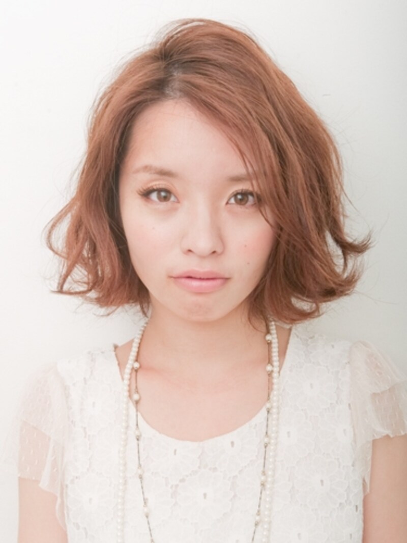 ボリュームのあるパーマスタイル