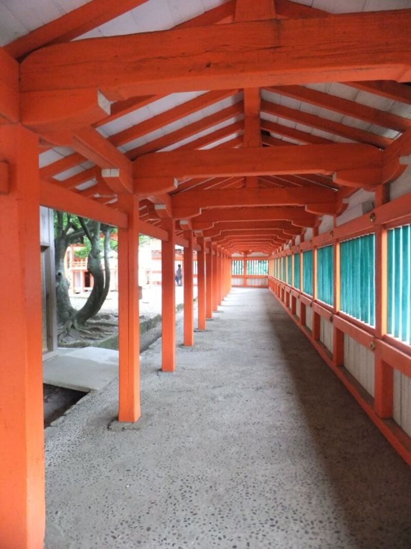 日御碕神社(3)/回廊