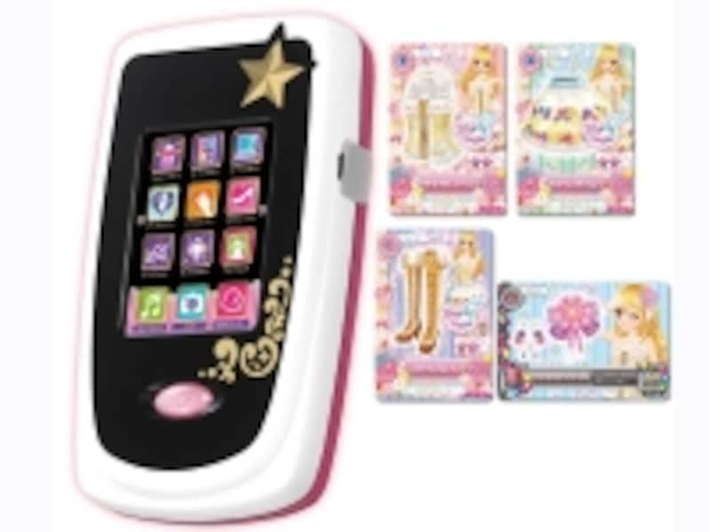 年中~低学年に大人気の「アイカツ」。機能いっぱいのおしゃれスマホアイテムがラインナップ!
