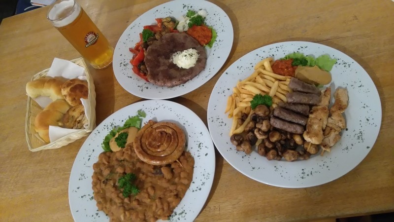 クロアチアは１人前がボリューミー！