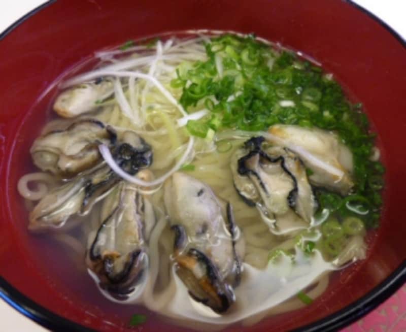 牡蠣ラーメン