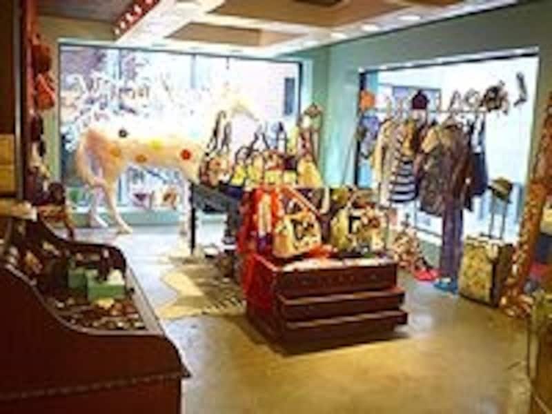 ショップの中もオシャレな演出で心ときめきます