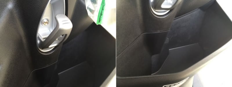 インナーポケットとコンビニフック