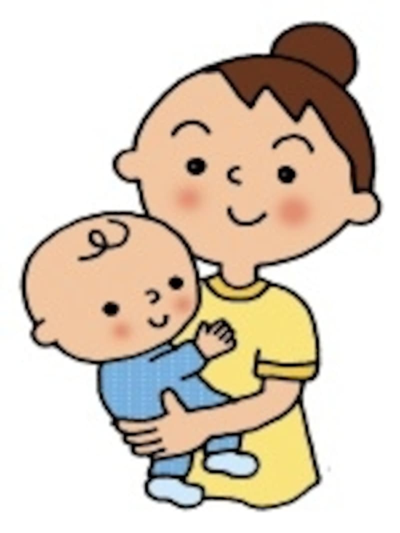 具合が悪いと小さいお子さんは泣くことが増えママの抱っこも増えることに