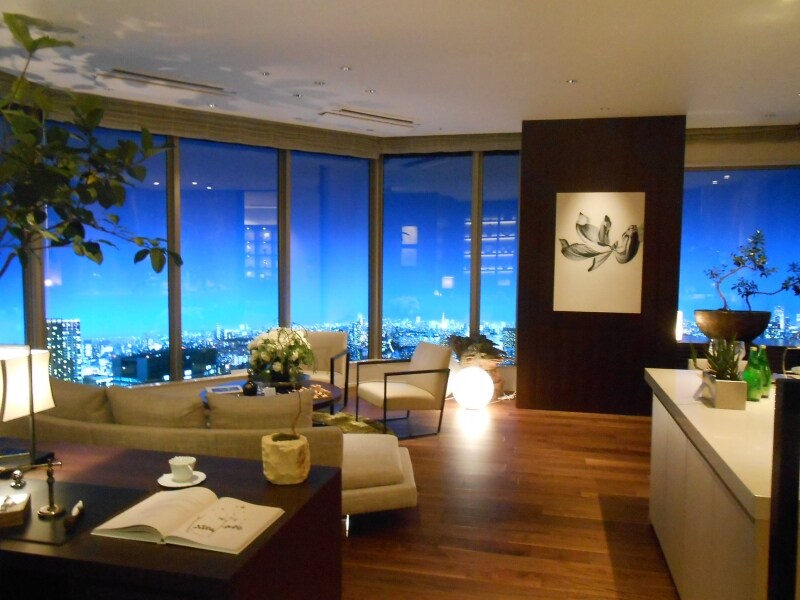 専有面積110.16平米の110Bタイプモデルルーム