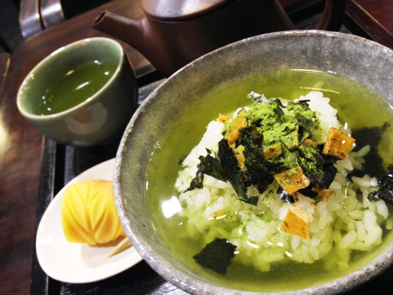 山本山本店（喫茶室）のお茶漬け