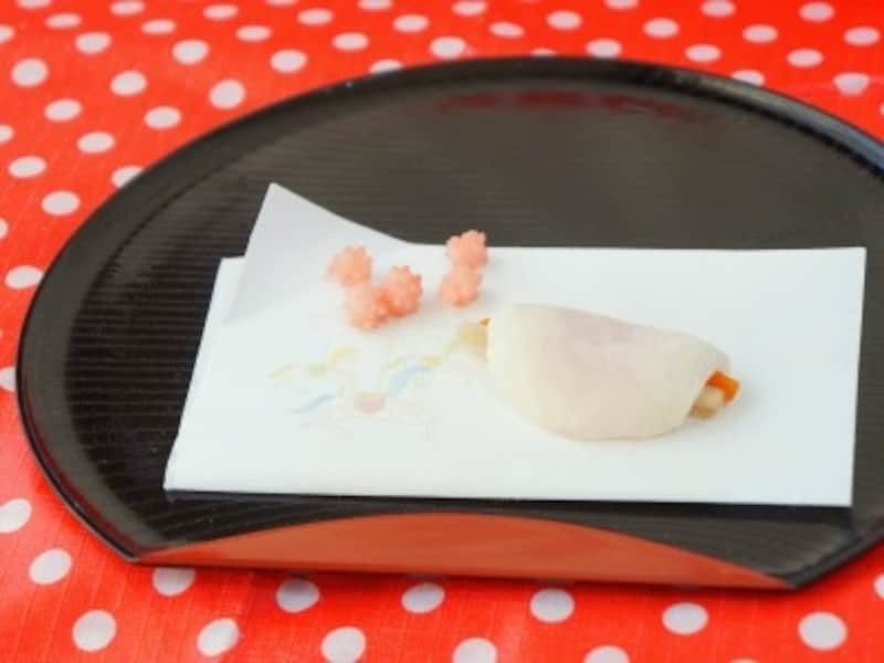 手作り花びら餅