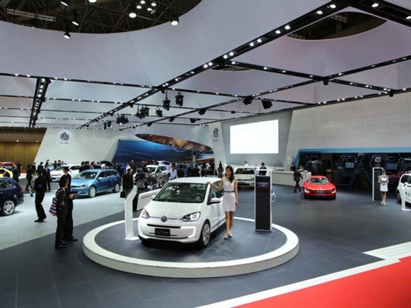 東京モーターショーVWブース