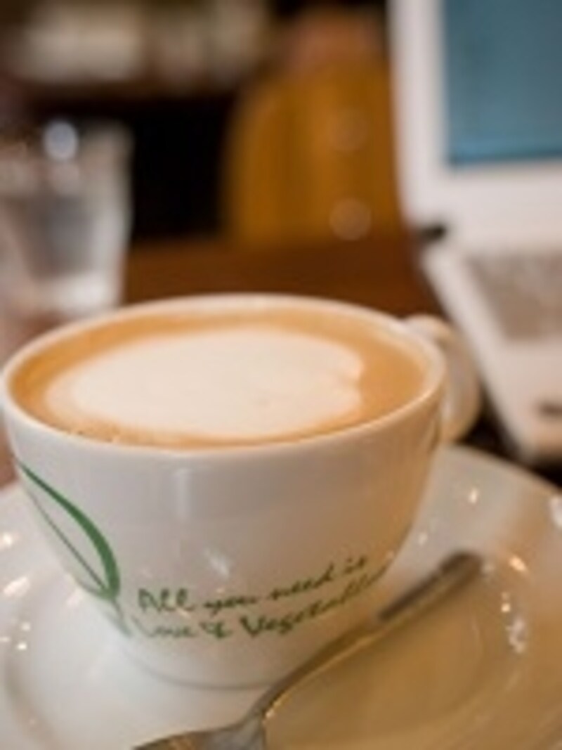 仕事の合間のコーヒー
