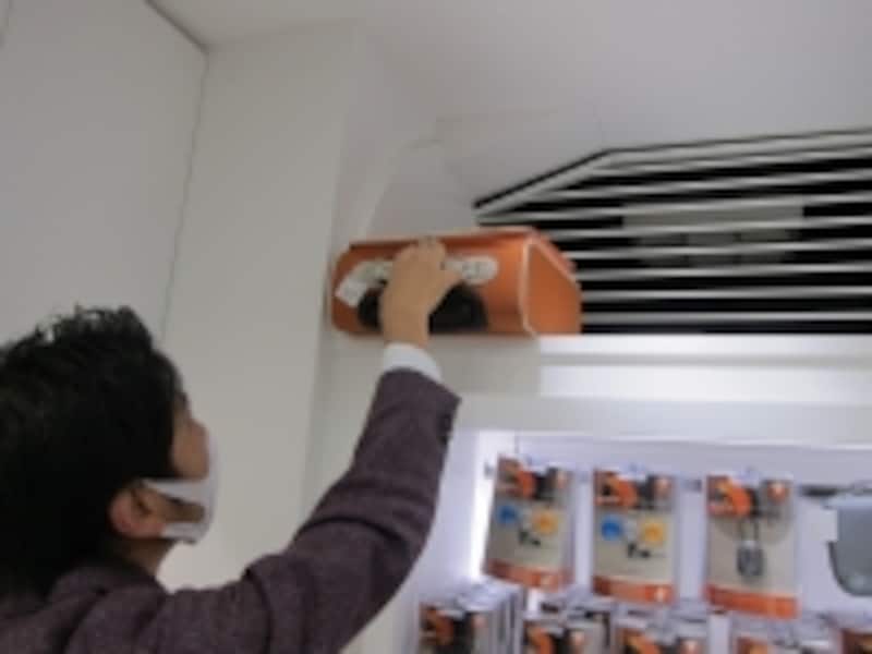 サムソナイトの売り場