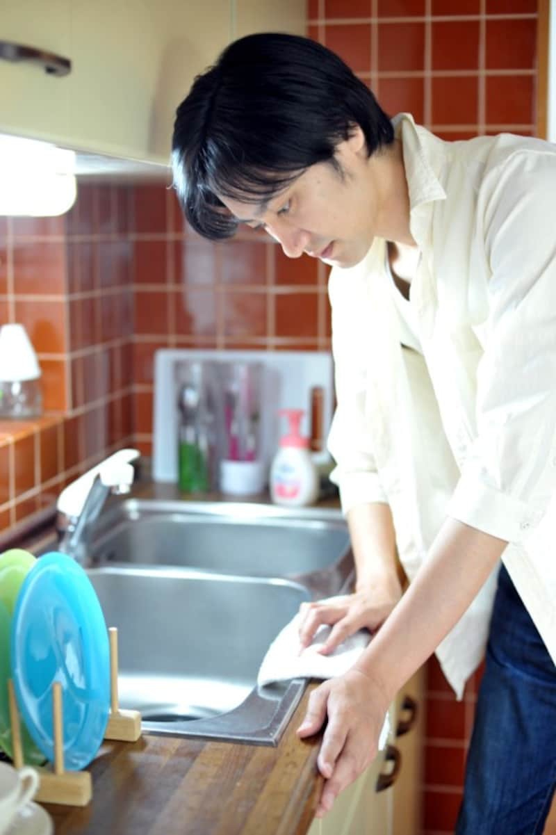 キッチンは家族の命を支える料理をつくり出す場なので、大掃除も念入りに