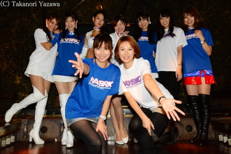 RAYBRIGの歴代レースクイーンが勢ぞろい！