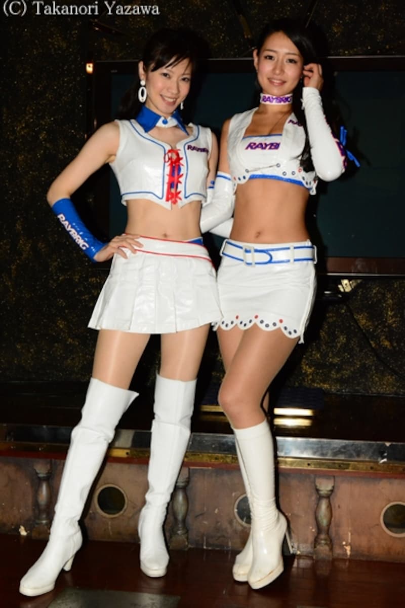 2014年のレースクイーンに決まったお二人