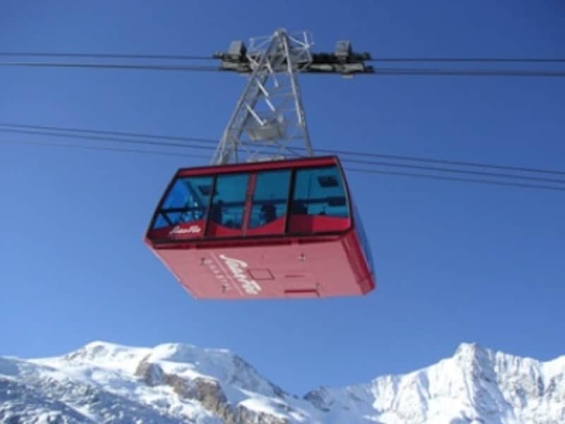 サースフェーの山岳交通機関