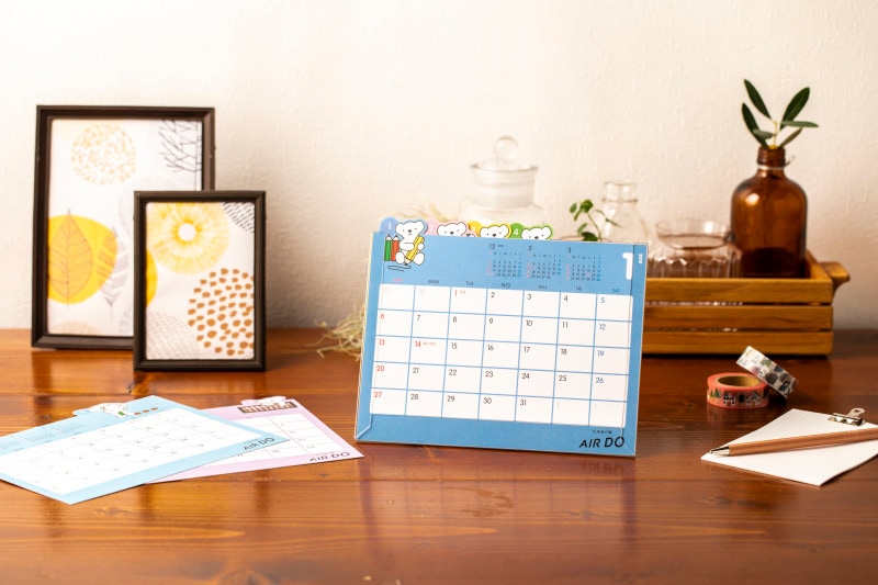エアドゥ,カレンダー