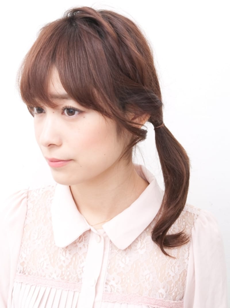 ゆるめに仮留めするつもりで