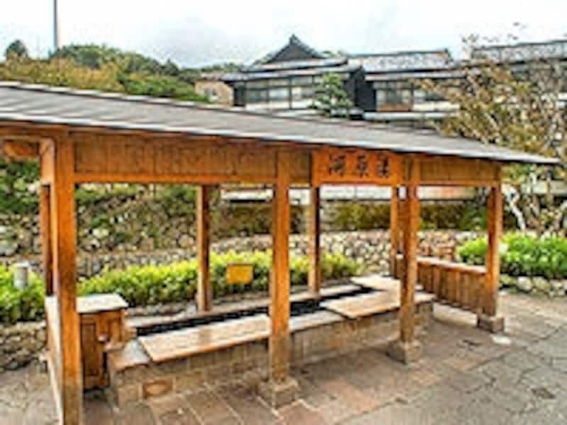 修善寺温泉足湯「河原湯」