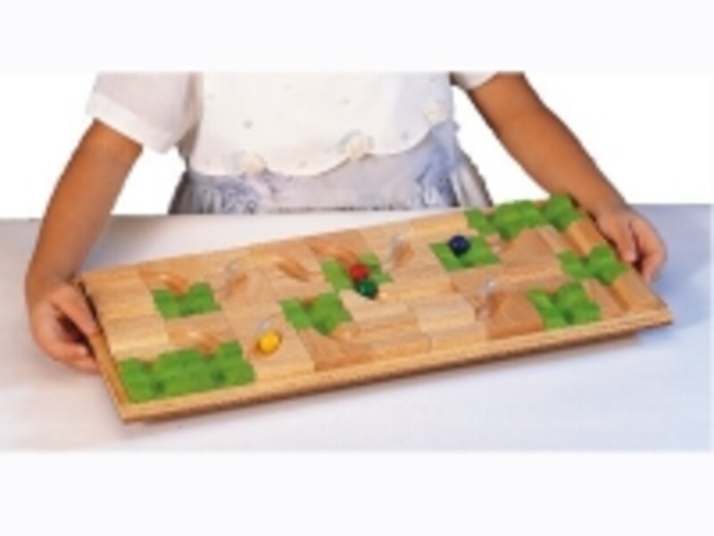 自分で考えた迷路をゴールできれば嬉しさも倍増!