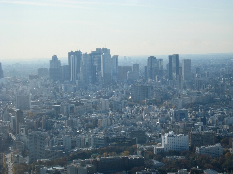 新宿の高層ビル群