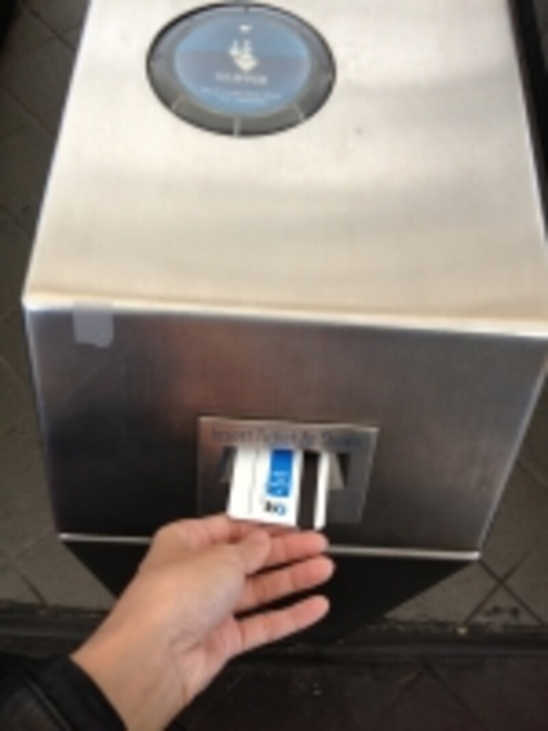 受け取ったチケットは目的地に着くまでなくさずに保管しましょう