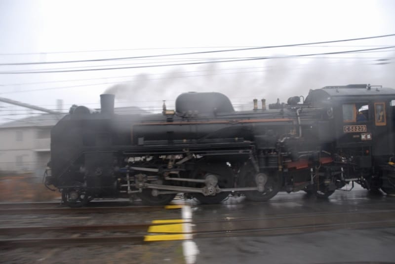 試運転線を激走するC58