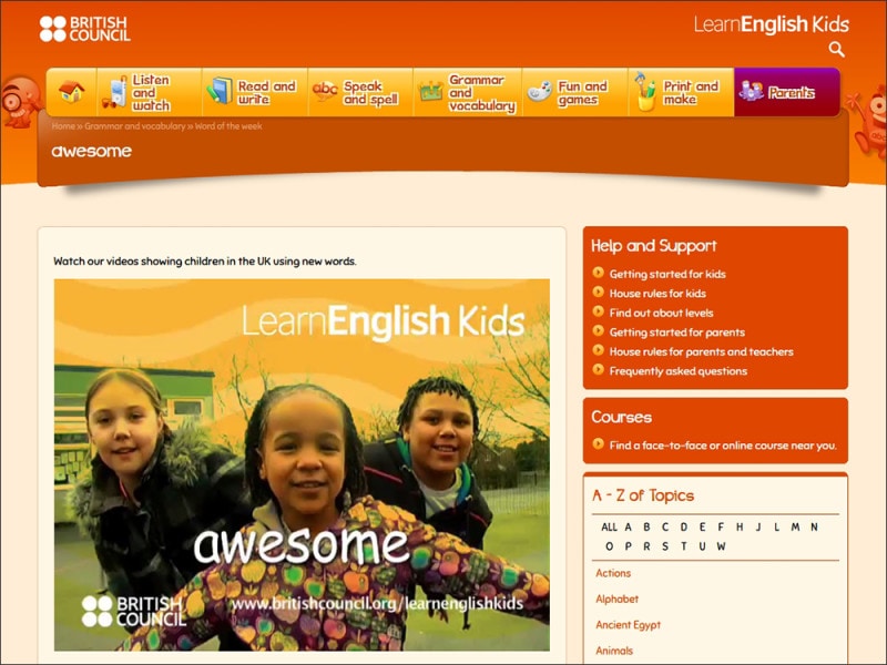 英単語ゲーム無料 BRITISH COUNCIL
