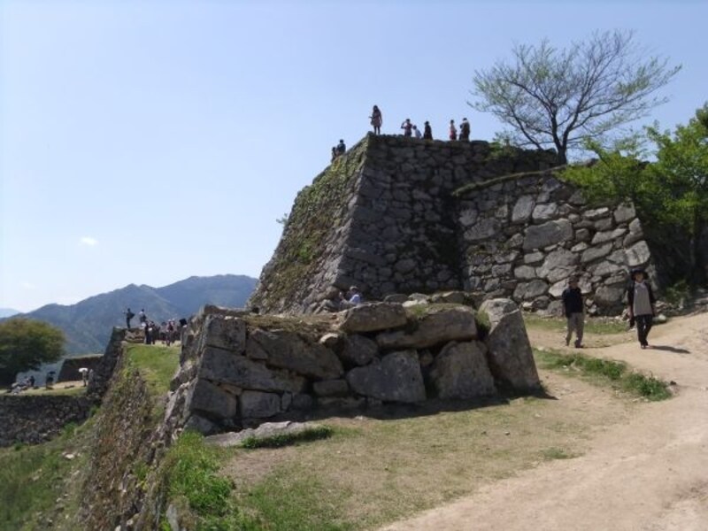 竹田城址（7）／石垣だけが残る天守台