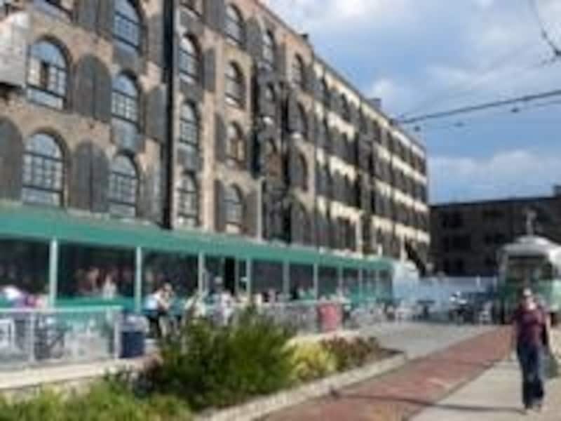 ブルックリン店のテラス席