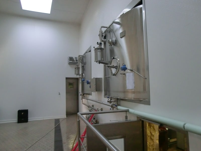 デュポン醸造所の発酵タンク