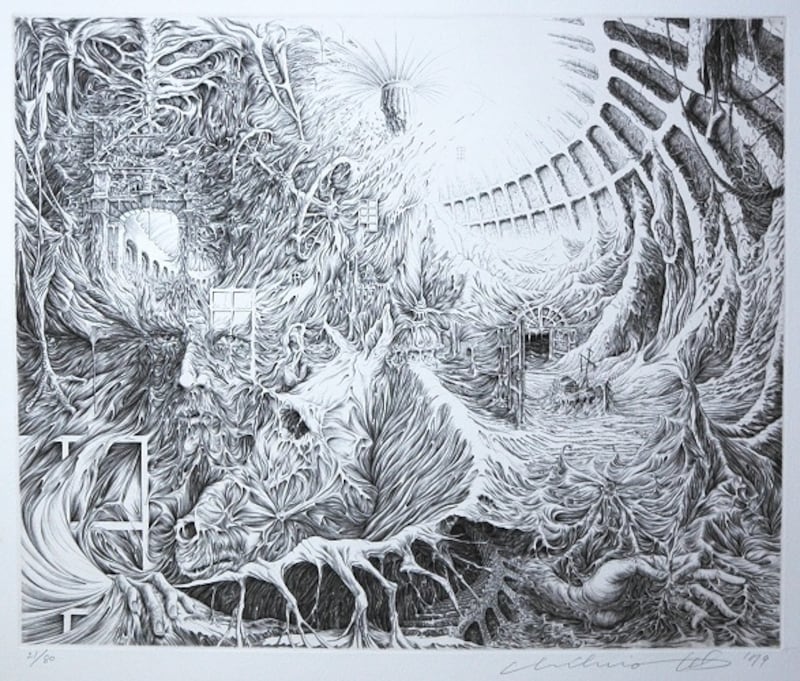 渡辺千尋「風の遺跡」1979年作