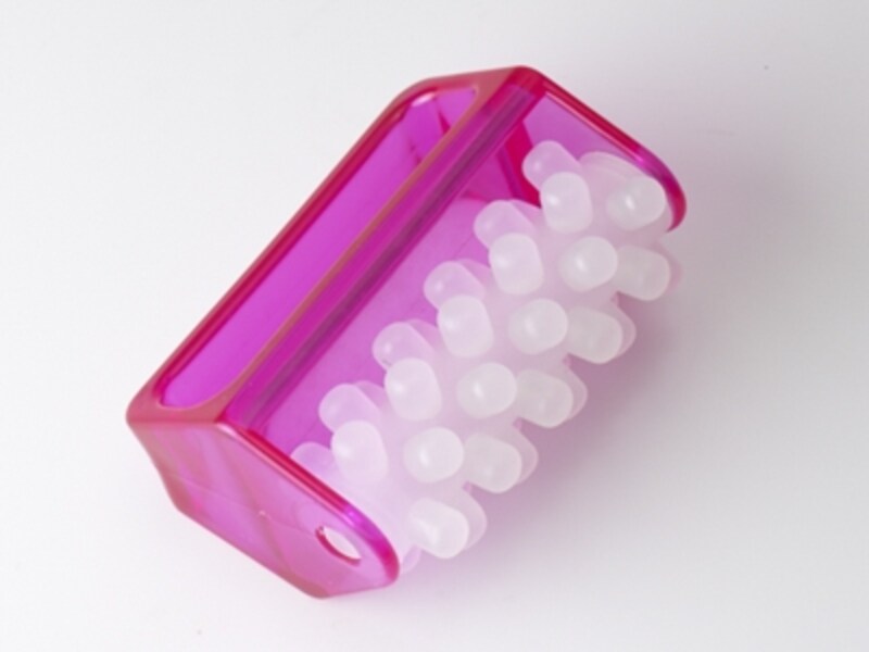 ふくらはぎを念入りにコロコロ!