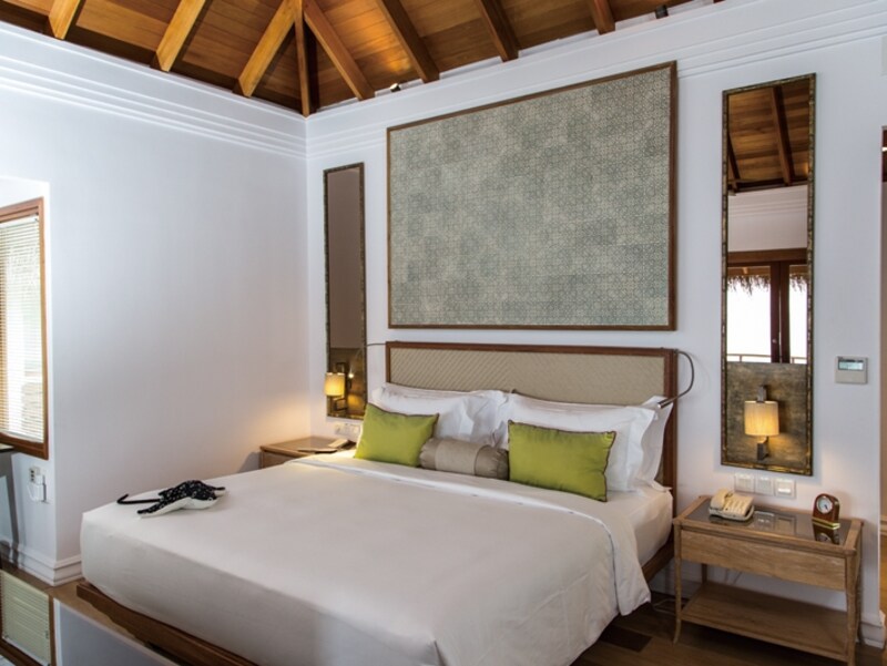 インテリアはタイっぽいのか?と思いきや、ヨーロッパの海辺の別荘を思わせる洗練されたデザインでした