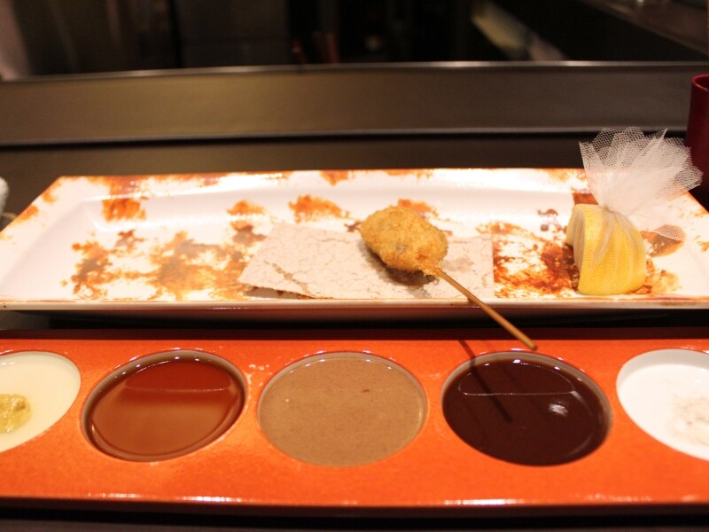 クラッカー・ソース・レモンundefined5種類のソース