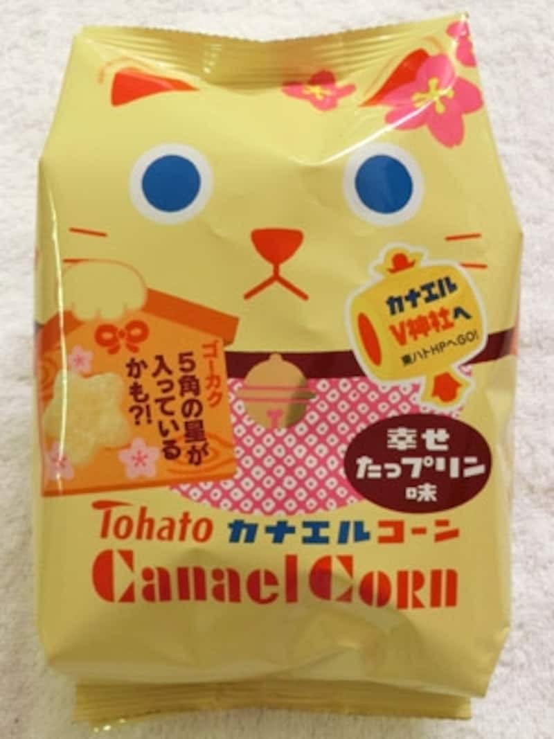 東ハトカナエルコーン幸せたっプリン味