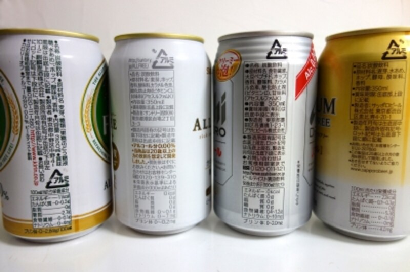 ビールテイスト飲料の原材料