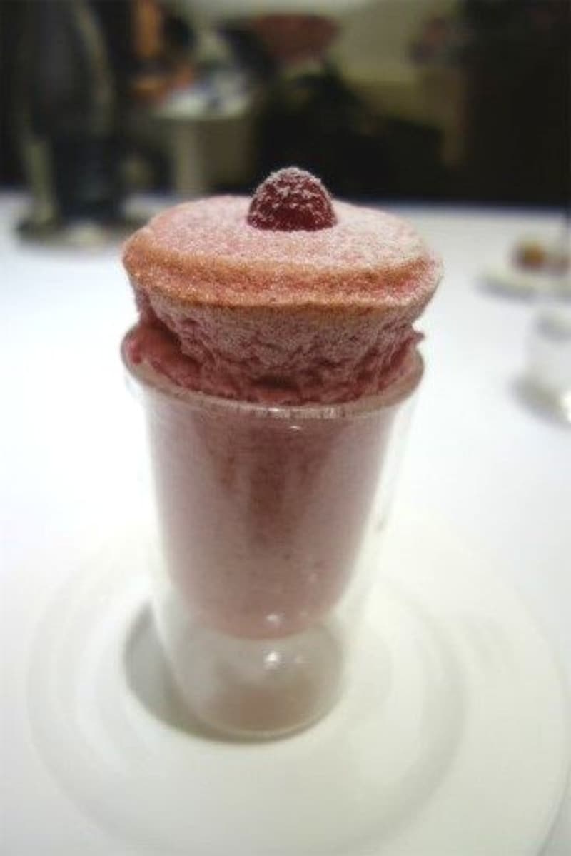 フランボワーズのスフレ